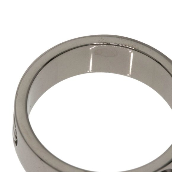 CARTIER 18k White Gold Love Ring #51 - Picture 8 of 9